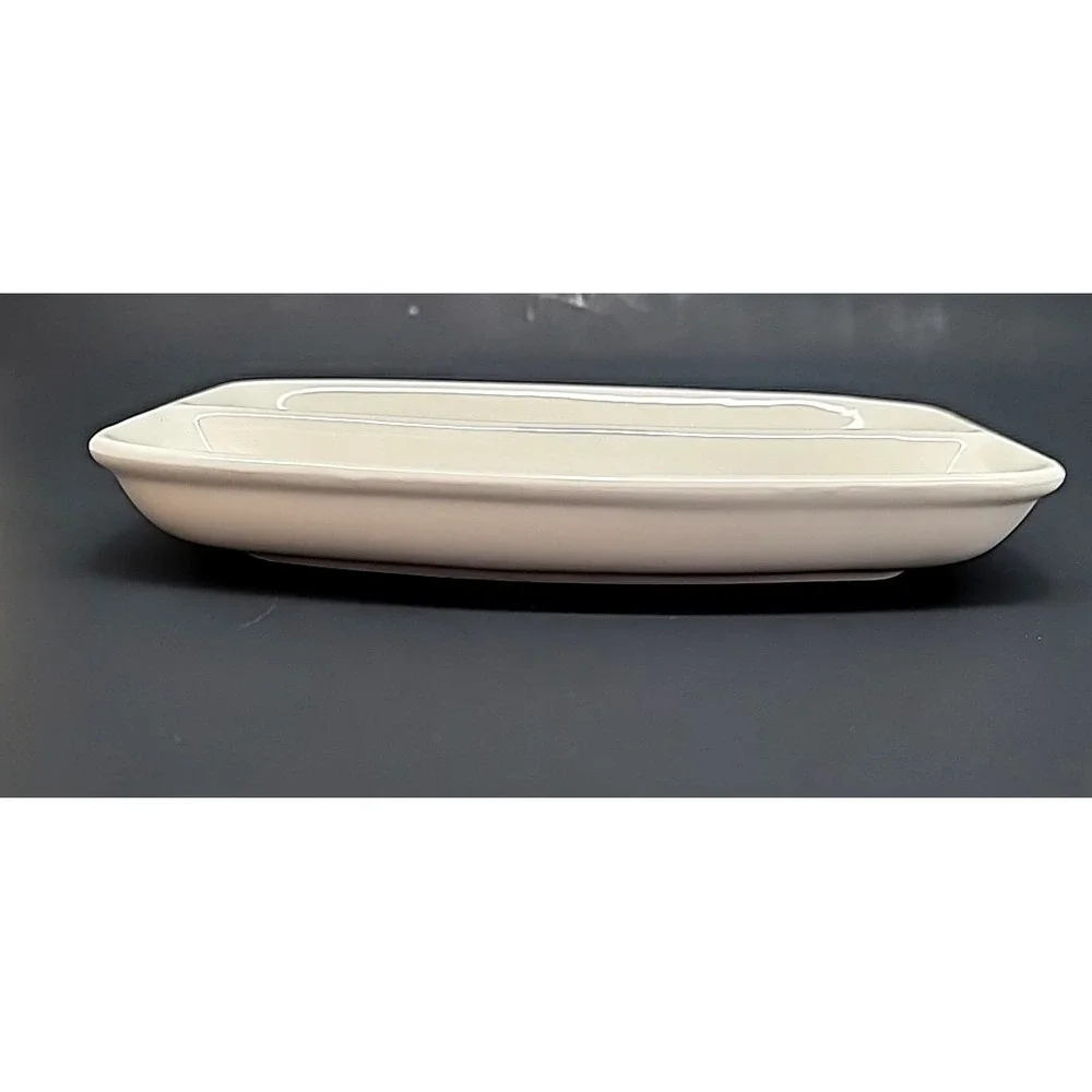 Vtg Divided Vegetable/Relish Tray/Dish-Japan -Fall Harvest-Thanksgiving-8-5/8